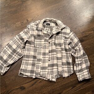 Vici Monochrome Plaid Jacket
